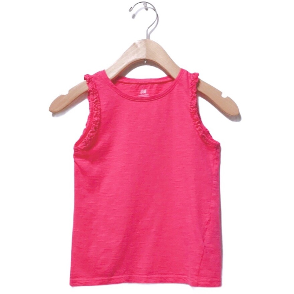 Set of 2 H&M Girls’ 6-8Y Sleeveless Tank Tops - Picture 2 of 4